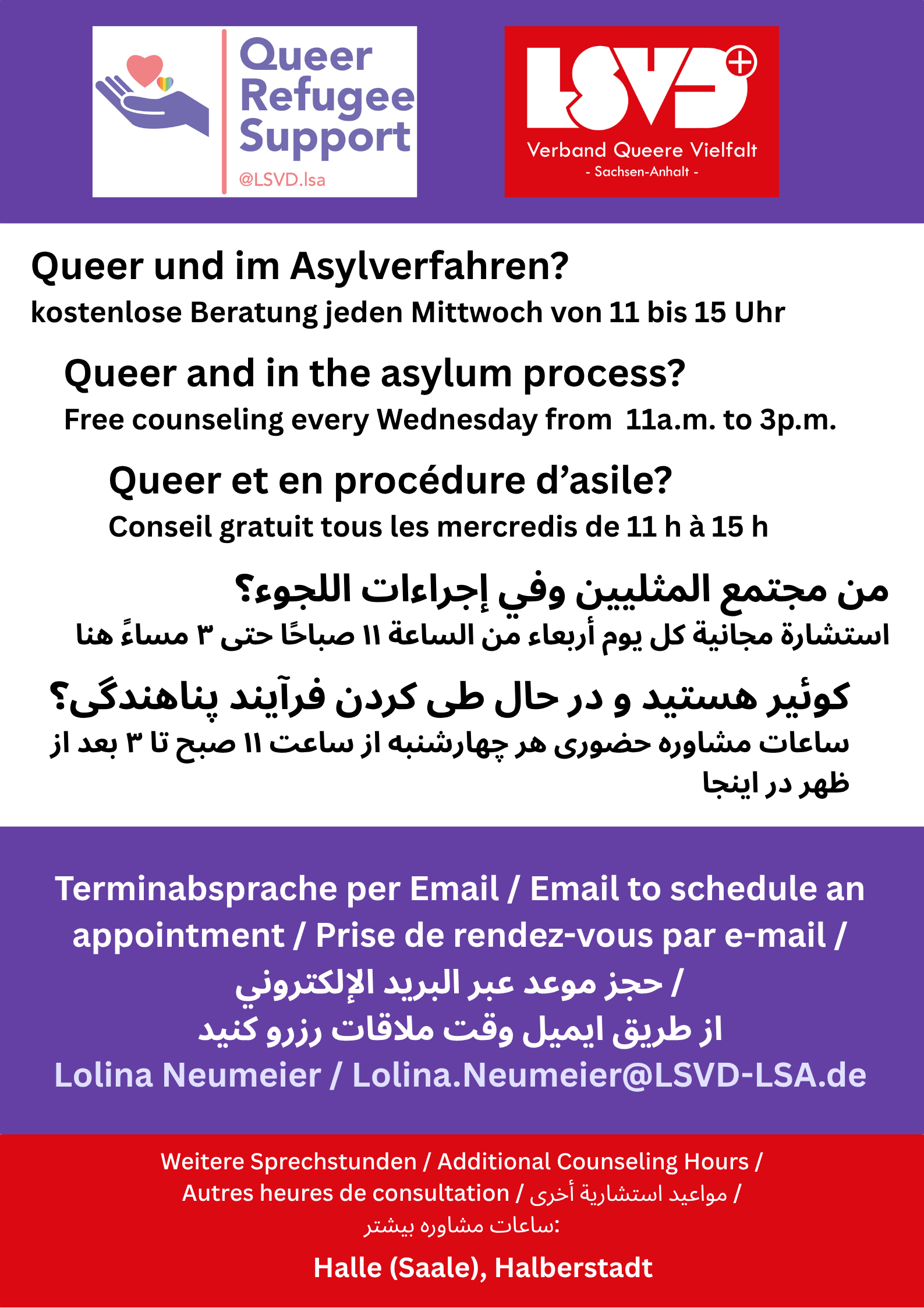 Queer Refugee Support in Magdeburg